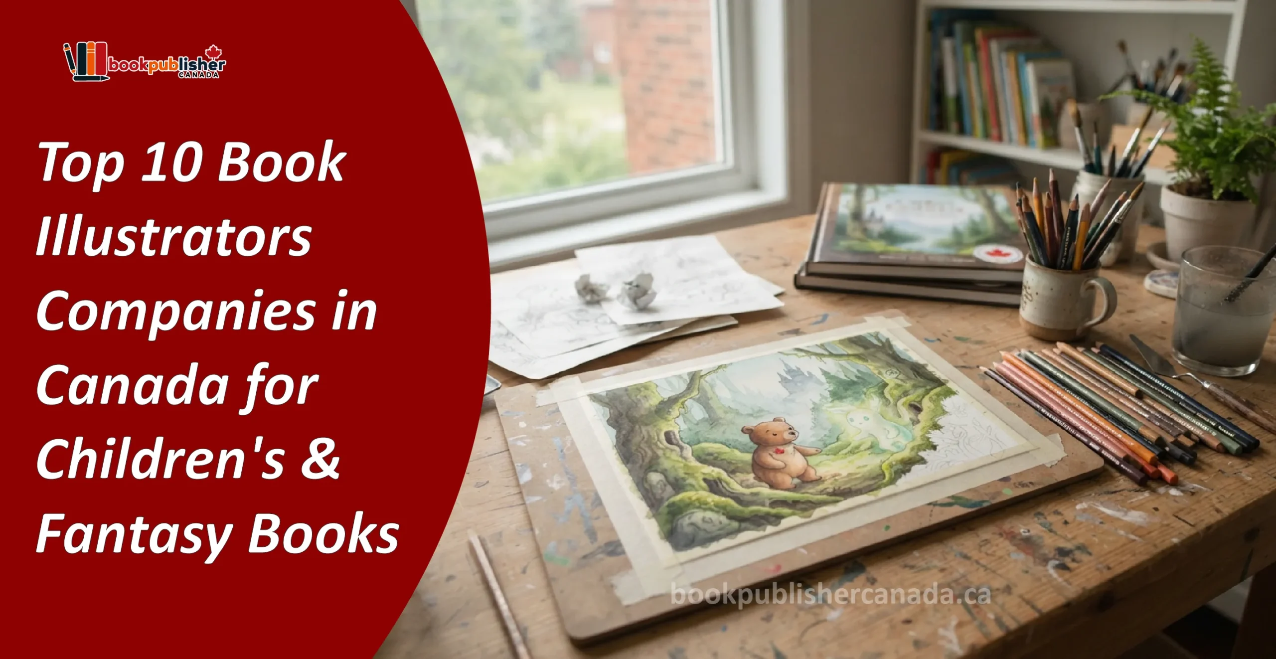 Top 10 Book Illustrators Companies in Canada for Children's & Fantasy Books-01