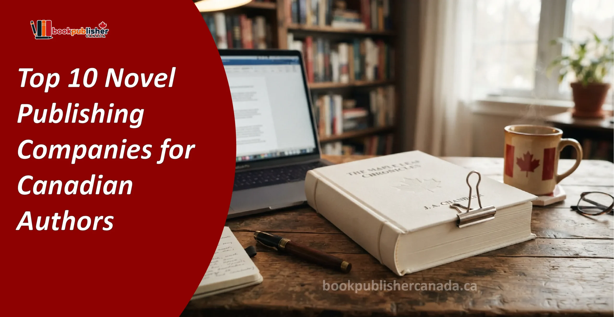 Top 10 Novel Publishing Companies for Canadian Authors