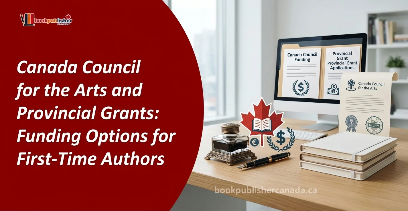 Canada Council for the Arts and Provincial Grants Funding Options for First-Time Authors