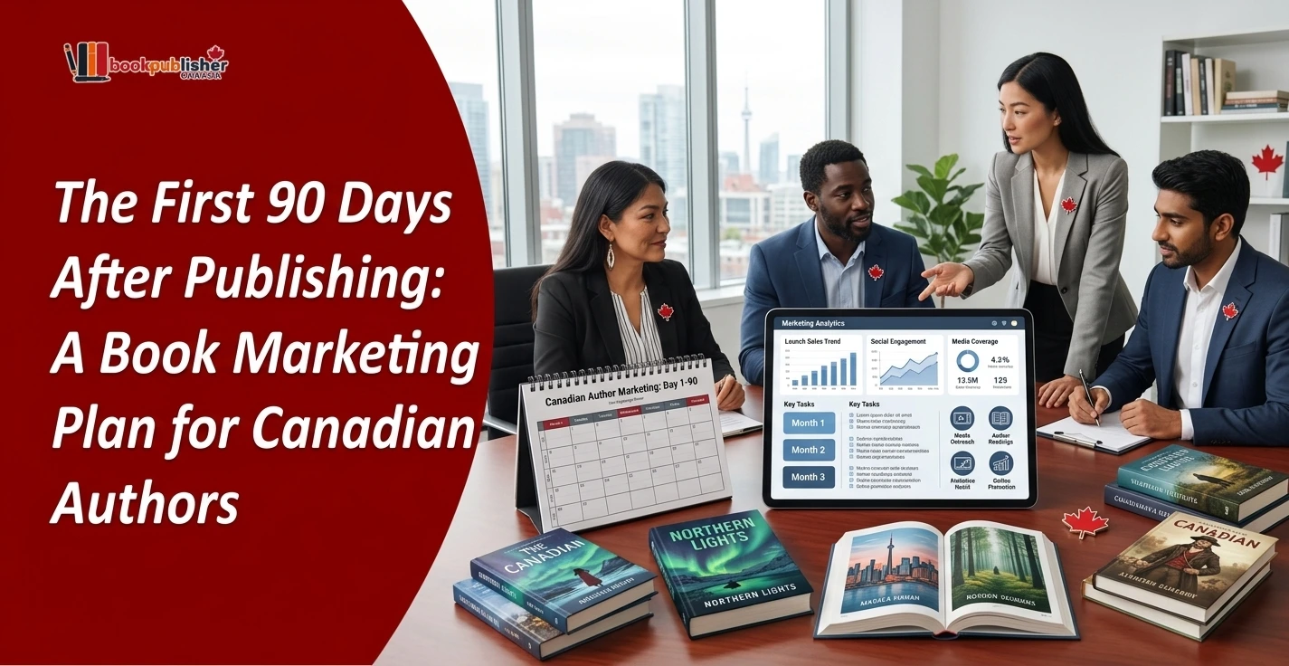 The First 90 Days After Publishing A Book Marketing Plan for Canadian Authors