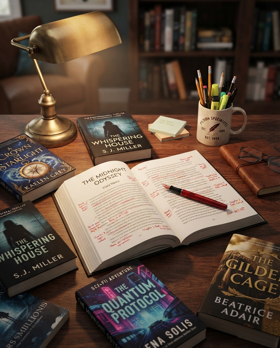 Fiction Specialists Who Understand More Than Formatting